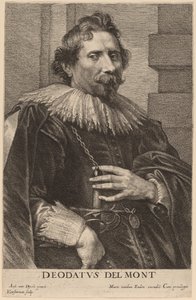 Deodat Delmont by Lucas Emil Vorsterman after Sir Anthony van Dyck