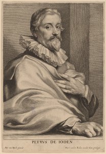 Pieter de Jode the Elder by Lucas Emil Vorsterman after Sir Anthony van Dyck