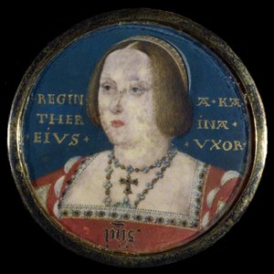 Portrait of Queen Catherine of Aragon 1485-1536, c. 1525