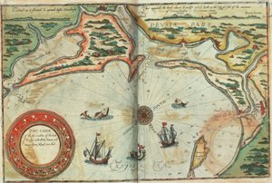 Coast of Prussia with all the havens and rivers from Memel to Heel