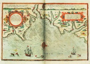 The Sea Coasts Between Dover & Orfordness: Including the Most Famous River of Thames with All the Sands, Banks, Flats, & Shoals Thereabouts According to Their True Situation and Appearance
