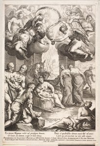 Adoration of the Shepherds by Lucas Kilian