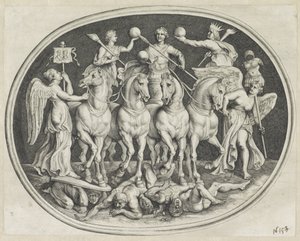 Allegorical Triumph of Emperor Licinius by Lucas Vorsterman (I)