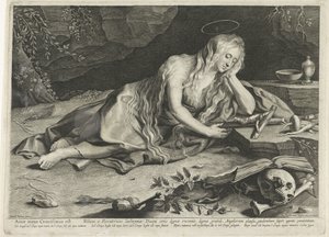 Penitent Mary Magdalene in a Cave