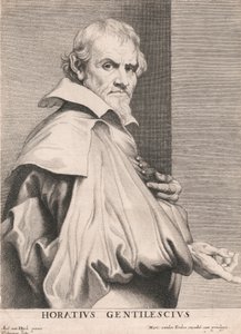 Horatius Gentilesciu by Lucas Vorsterman