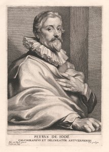 Petrus de Jode by Lucas Vorsterman
