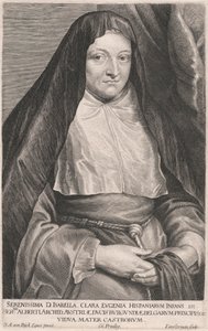 Serenissima D. Isabella Clara Eugenia, Infanta of Spain etc. by Lucas Vorsterman