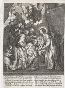 The Adoration of the Magi by Lucas Vorsterman