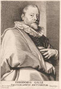Theodore Galle / Theodorvs Galle / Calcographvs Antverpiae by Lucas Vorsterman