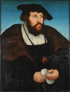 Portrait of King Christian II of Denmark by Lucas the Elder Cranach