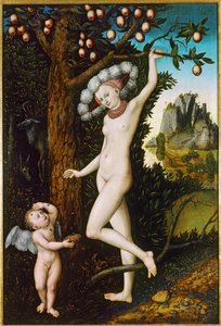 Cupid Complaining to Venus by Lucas the Elder Cranach