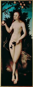 Eva by Lucas the Elder Cranach