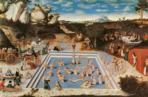 Fountain of Youth by Lucas the Elder Cranach