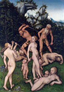 The Close of The Silver Age by Lucas the Elder Cranach