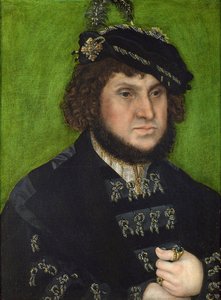 Portrait of John of Saxony
