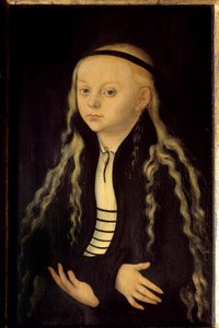 Portrait of Magdalena Luther, Daughter of Martin Luther