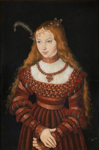 Sibylle of Cleves by Lucas the Elder Cranach