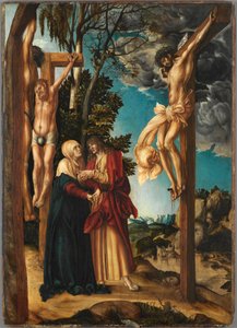 The Crucifixion by Lucas the Elder Cranach