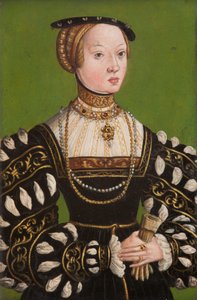 Elizabeth of Austria (1526–1545) by Lucas the Younger (school of) Cranach