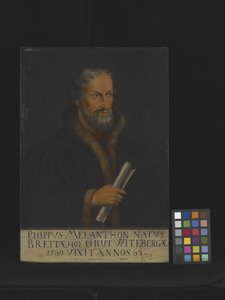 Portrait of Philipp Melanchthon by Lucas the Younger Cranach