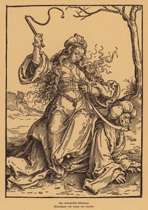 The Subjugated Husband by Lucas van (after) Leyden