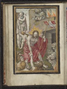 Descent into Limbo (Passion of Christ series) by Lucas van Leyden