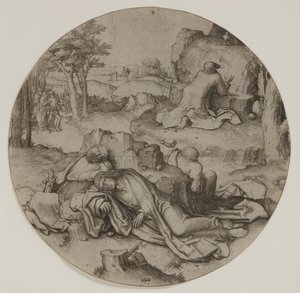 Agony in the Garden by Lucas van Leyden