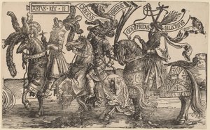 Arthur, Charles the Great (Charlemagne), Godfrey of Bouillon
