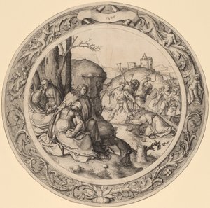 Christ Carrying the Cross by Lucas van Leyden