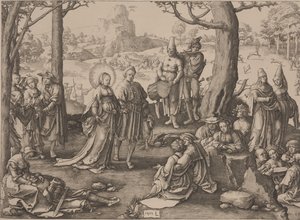 Dance of the Magdalene by Lucas van Leyden