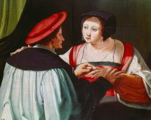 The Engagement. Around 1530