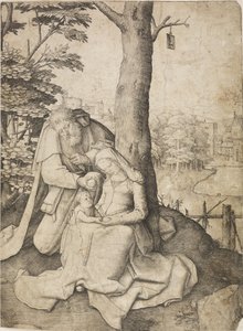 The Baptism of the Eunuch by Lucas van Leyden