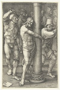 Scourging of Christ by Lucas van Leyden