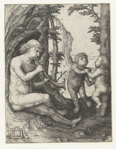 Boy with Wind Instrument