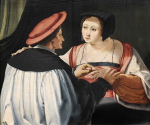 The Fiances by Lucas van Leyden
