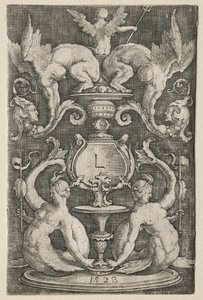 Panel of Ornament by Lucas van Leyden