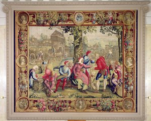 Paying the Harvesters, Gobelins Workshop