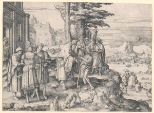 Return of the Prodigal Son by Lucas van Leyden
