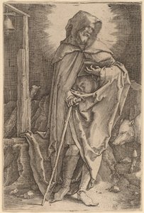 Saint Anthony by Lucas van Leyden
