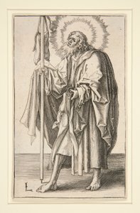 Saint James the Greater from the Series Christ and the Apostles by Lucas van Leyden