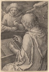 Saint Matthew by Lucas van Leyden