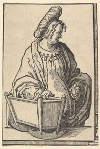 Samarian Sibyl, from the series of Sibyls by Lucas van Leyden