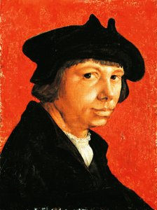 Self-portrait by Lucas van Leyden