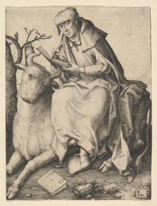 St. Luke by Lucas van Leyden