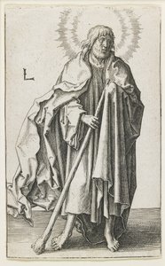 St. Thaddeus, 1510 by Lucas van Leyden