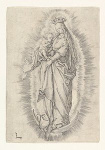 The Crowned Virgin With Child in Glory