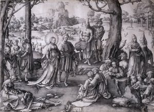 The Dance of Saint Mary Magdalene by Lucas van Leyden