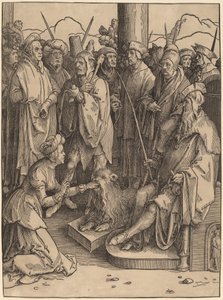 The Mouth of Truth by Lucas van Leyden
