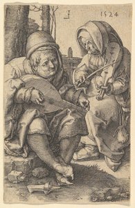The Musicians, 1524 by Lucas van Leyden