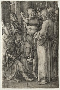 The Passion: Christ Before the High Priest, 1521 by Lucas van Leyden